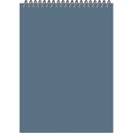 Блокнот-скетчбук Fine Line classic format Format Pastel A4 20 листов на металлическом гребне