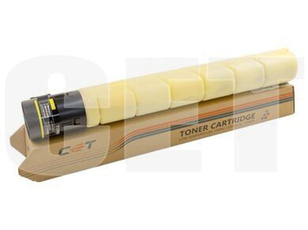 Тонер-картридж TN-512Y для KONICA MINOLTA bizhub C454/554/454e/554e (26K,514г, CPT) желтый, CET141257