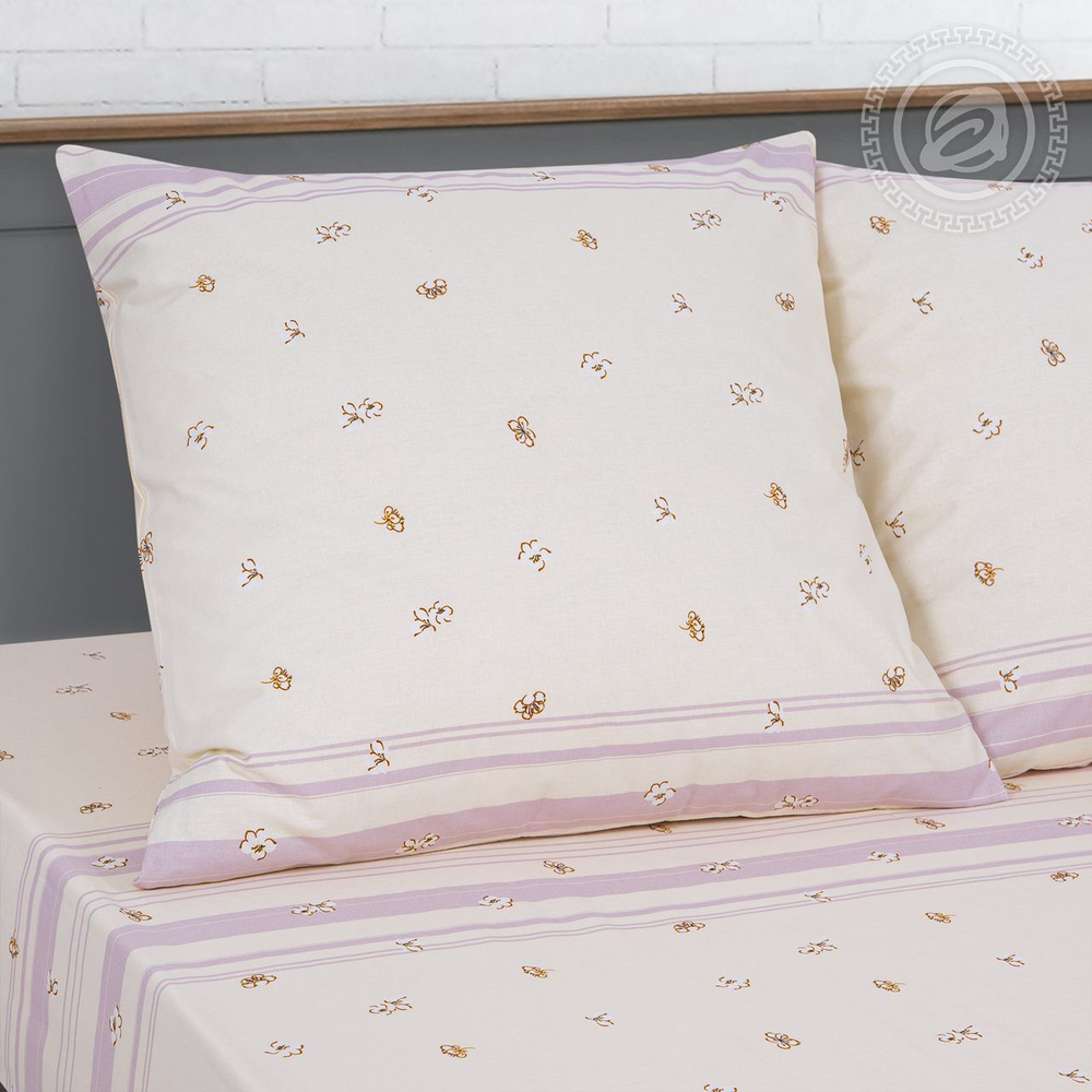 Постельное белье евро Сакура, поплин de luxe