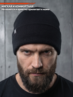 Шапка чёрная LEGENDA Urban