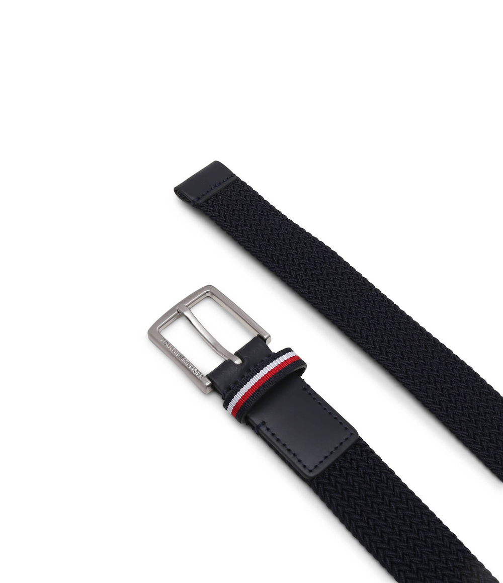Ремень ELASTICATED BRAIDED Tommy Hilfiger - темно-синий(AU0AU01893)