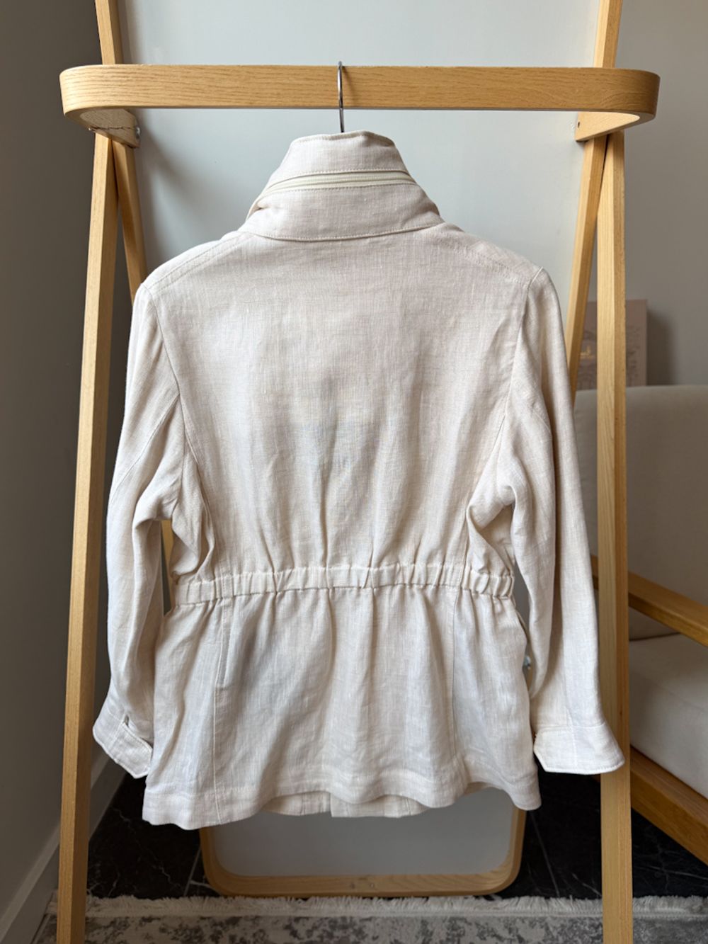 Новая льняная куртка Loro Piana, 104