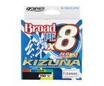 OWNER Шнур Kizuna X8 Broad PE multi color 10м 150м 0.13мм 6.7кг