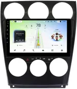Магнитола для Mazda 6 GG 2002-2007 - Teyes CC4L монитор 9" IPS, Android 14, Быстрая, Snapdragon 662, CarPlay, 4G SIM-слот