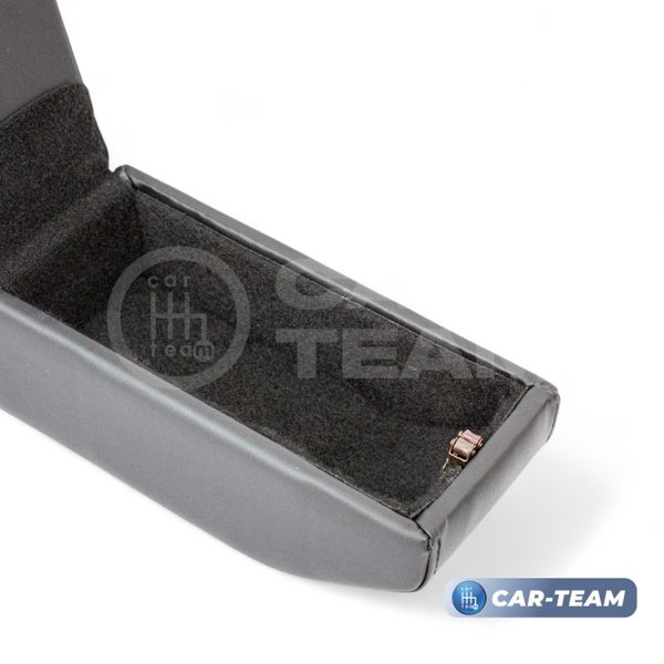 Подлокотник с боксом Hyundai Accent 1999-2012г.в, Hyundai Getz 2005-2011г.в из экокожи "Аламар"