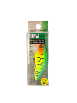 Воблер шумовой Grows Culture Surface Crank 65F 8 г, 65 мм, 0-0.3 м #27