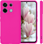 Мягкий Soft Touch чехол из силикона для XIAOMI REDMI NOTE 13 PRO 5G / POCO X6 (не PRO!) с бархатной подкладкой