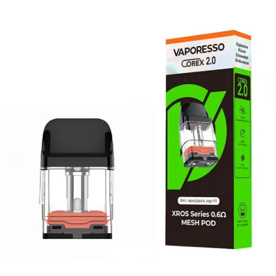 Vaporesso Corex 2.0 XROS 3ml, 0,6 oHm (4шт)