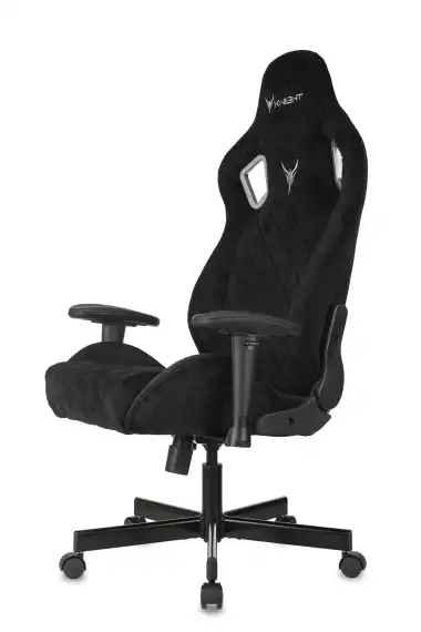 Кресло игровое Knight Outrider LTD черный Light-20 с подголов. крестов. металл