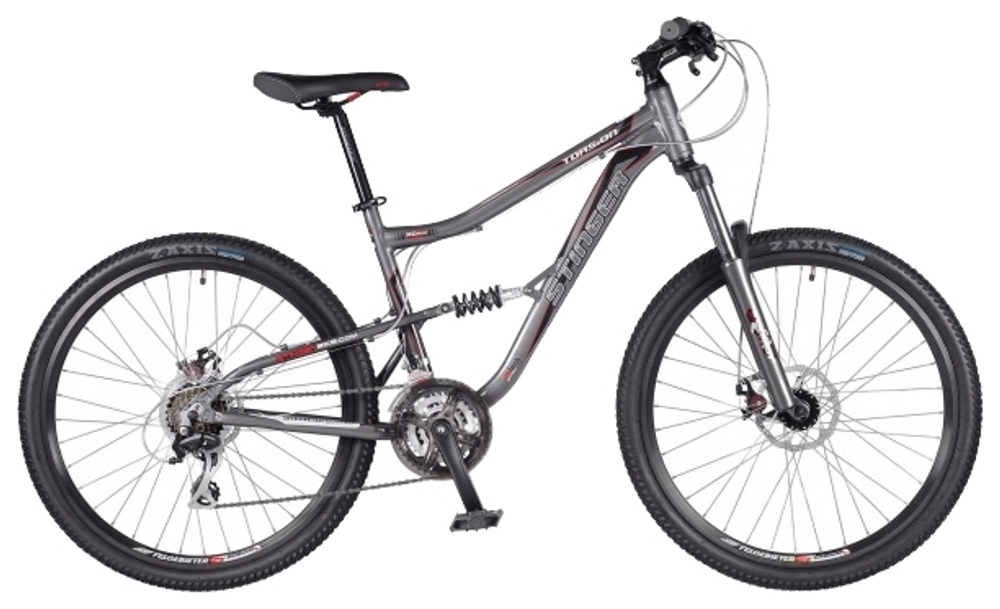 Велосипед Stinger 26" Torsion; 17"; серый; TY10/M360/EF51