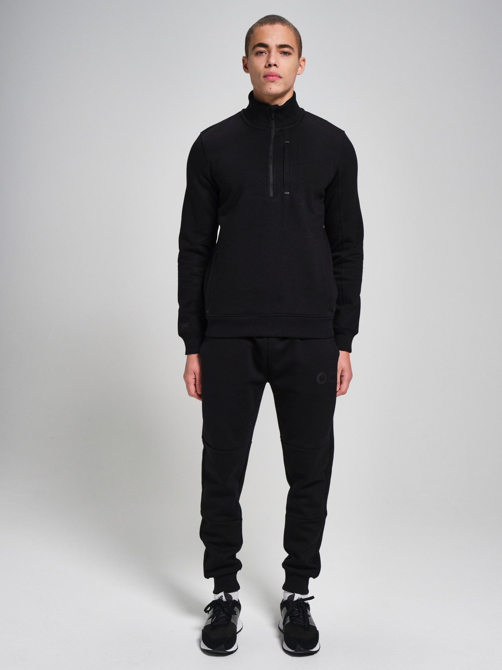 Свитшот с короткой молнией ORIGINAL CREATOR HALF ZIP, Черный