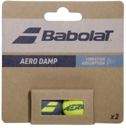 Теннисный виброгаситель Babolat Aero Damp 2P - light grey/yellow