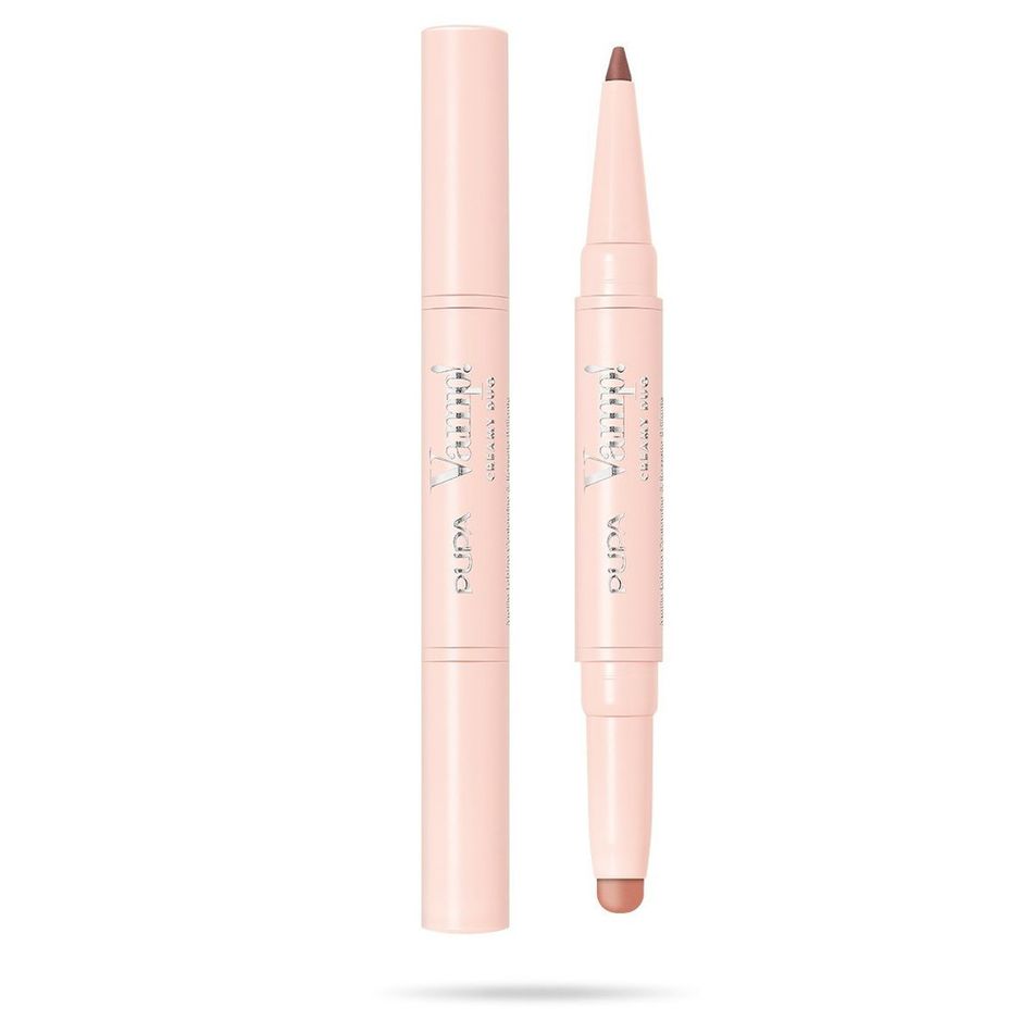 Губная помада Pupa VAMP! Creamy Duo тон 002 Средний нюд