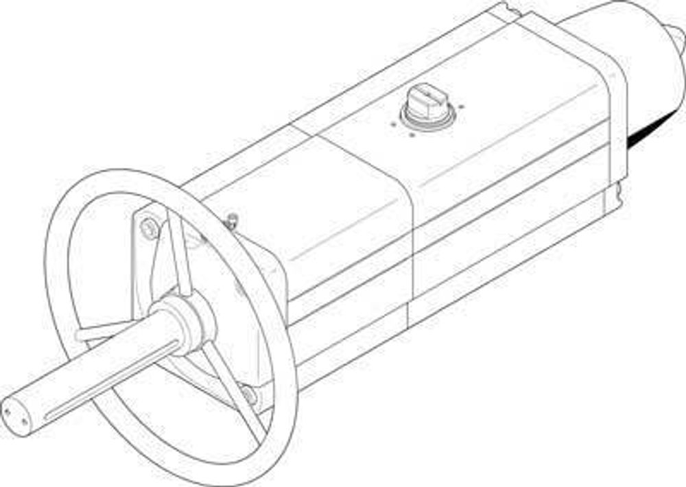 DAPS-0960-090-RS1-F14-MW Неполноповоротный привод DAPS-0960-090-RS1-F14-MW Неполноповоротный привод