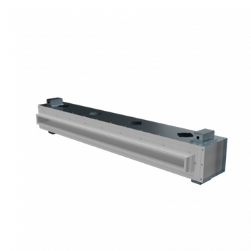 Flexag RA-1-1000-30-W щелевой диффузор с КСД под натяжной потолок, белый