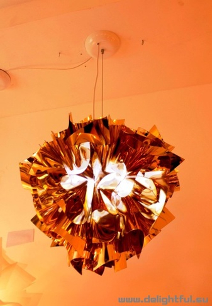 Потолочный накладной светильник CLIZIA  by Slamp ( gold )
