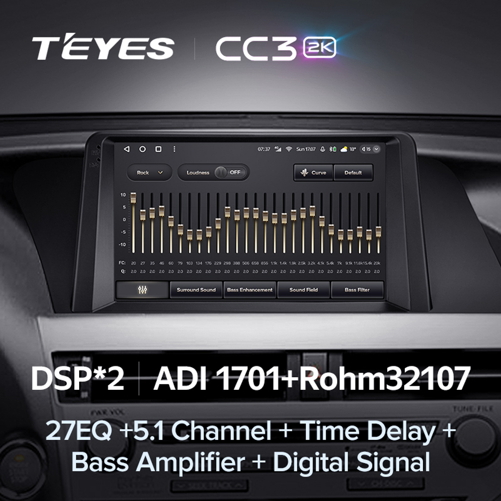 Teyes CC3 2K 9"для Lexus RX 270 RX 350 2008-2015