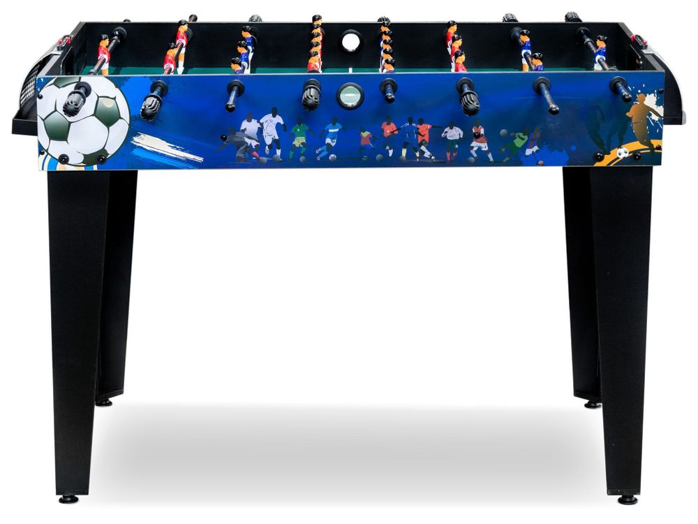 Игровой стол - футбол "Flex" (122x61x78.7 см, синий)