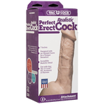 Реалистичная насадка. Харнесс Vac-U-Lock™ - 7 Realistic Perfect Erect Cock - Van