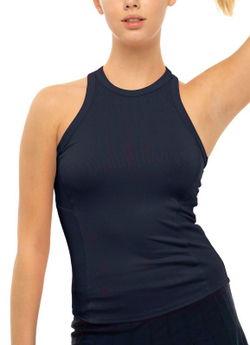 Женский топ теннисный Lucky in Love Core One Love Rib Tank - небесный
