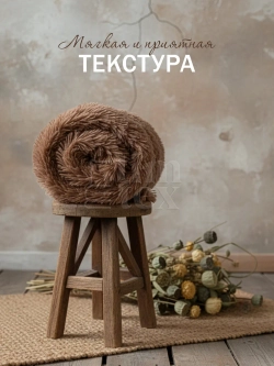 Плед травка на диван 220х240 пушистый
