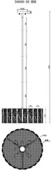 Потолочная люстра Panorama D4688-50 MBK iLamp