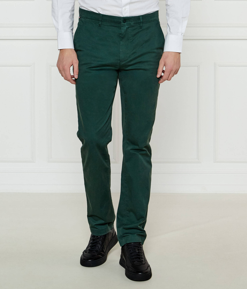 Чиносы Denton Tommy Hilfiger - зеленый(MW0MW37873)