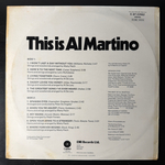 Al Martino ‎– This Is Al Martino (Англия 1973г.)