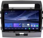 Магнитола для Toyota Land Cruiser 200 2007-2015 (экран климата внизу) - Kuberg QLed+2K, Android 14, TS105, Быстрейшая, CarPlay, SIM-слот