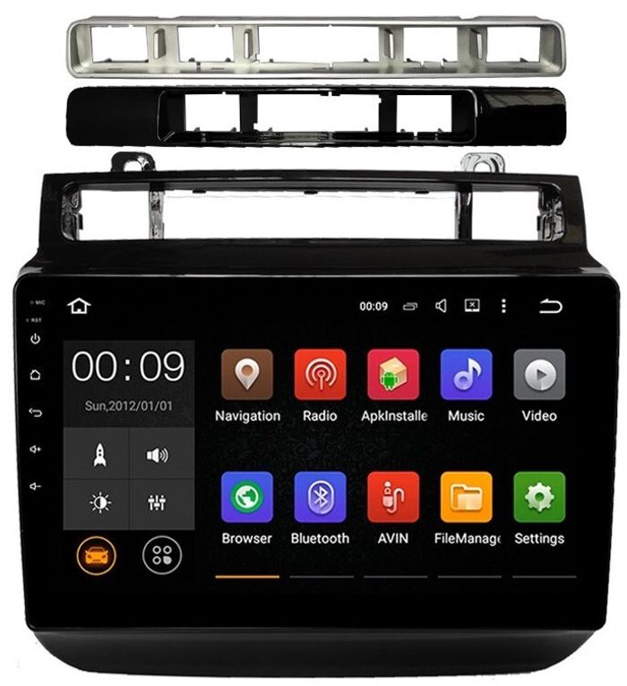 Магнитола для VW Touareg 2010-2018 (RCD550) - Airok RX-3712 Android 13, Быстрая, SIM-слот