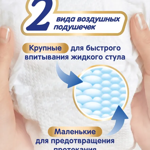 Подгузники Merries M (6-11 кг) 56 шт.