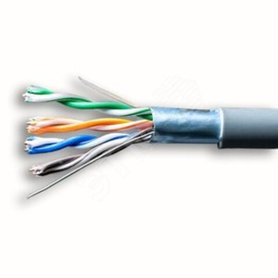 FTP  Long Ethernet  SUPRLAN  5e 4x2x0,64 Cu PVC  Out. 500м,  внешний