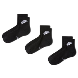 Носки теннисные Nike Everyday Elevated Ankle 3P - black