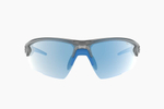Спортивные очки с диоптриями Demetz Track / Mat Crystal Grey / Blue 72-16 Yellow Photochromic Blue Revo Cat.1 to 3