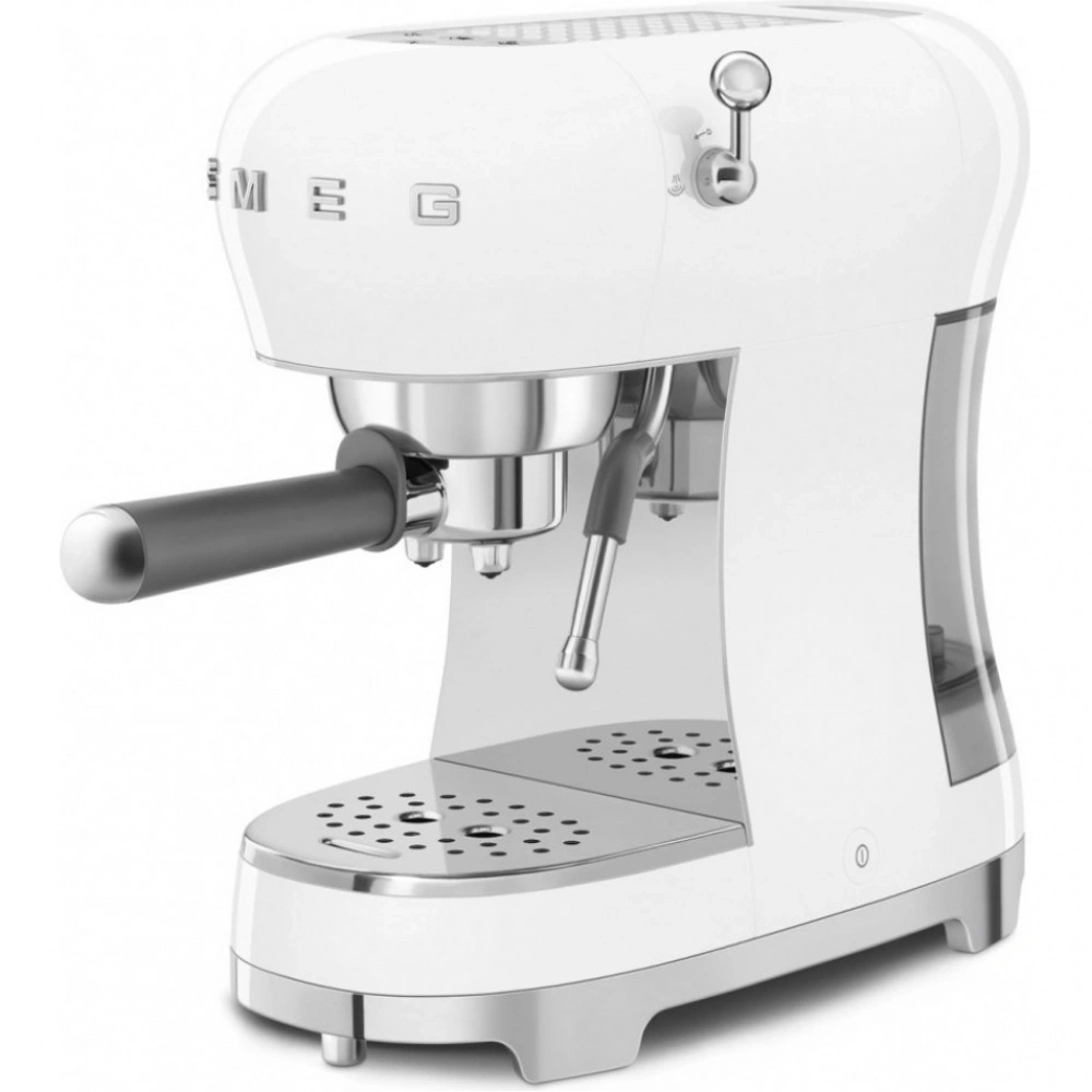 Кофеварка рожковая Smeg ECF02WHEU белая