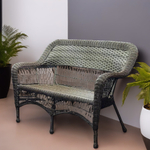Двухместный плетеный диван из ротанга МЭДИСОН "MADISON" арт.М03195 brown