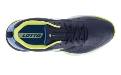 Мужские кроссовки для Padel Lotto Superrapida 400 V - navy blue/atlantic blue/acacia green