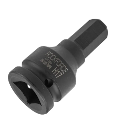 Головка-бита ударная 6-гранная 17мм, 3/4'' RockForce RF-26410017MPB