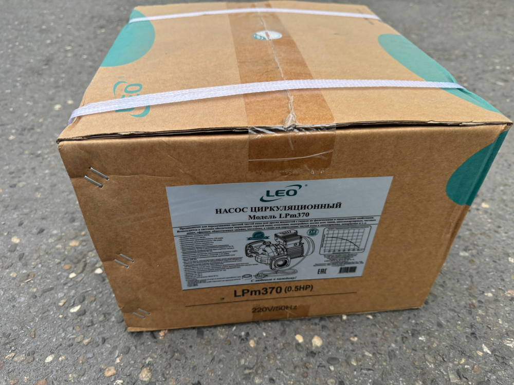 Насос циркуляционный фланцевый LEO модель LPm370