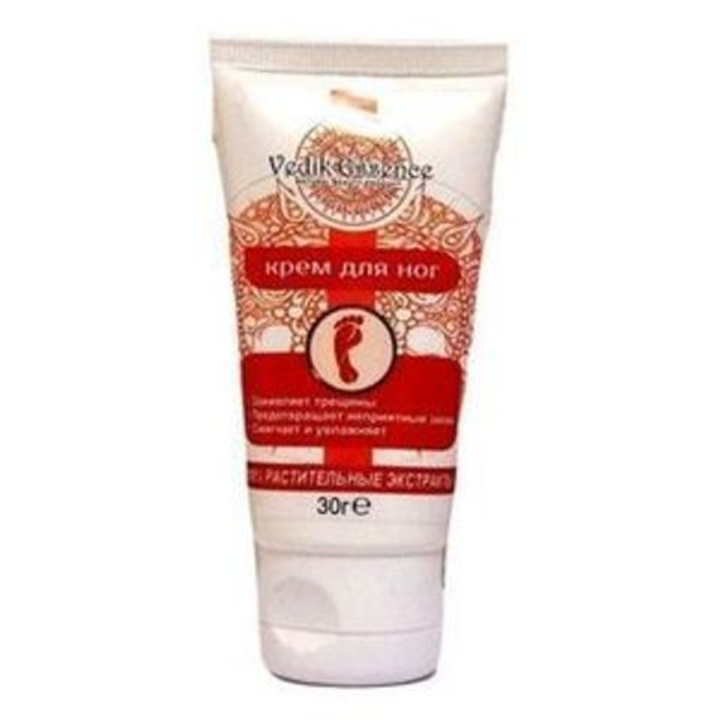 Крем для ног Vedik Essence Заживляет трещины, устраняет запах 30 гр