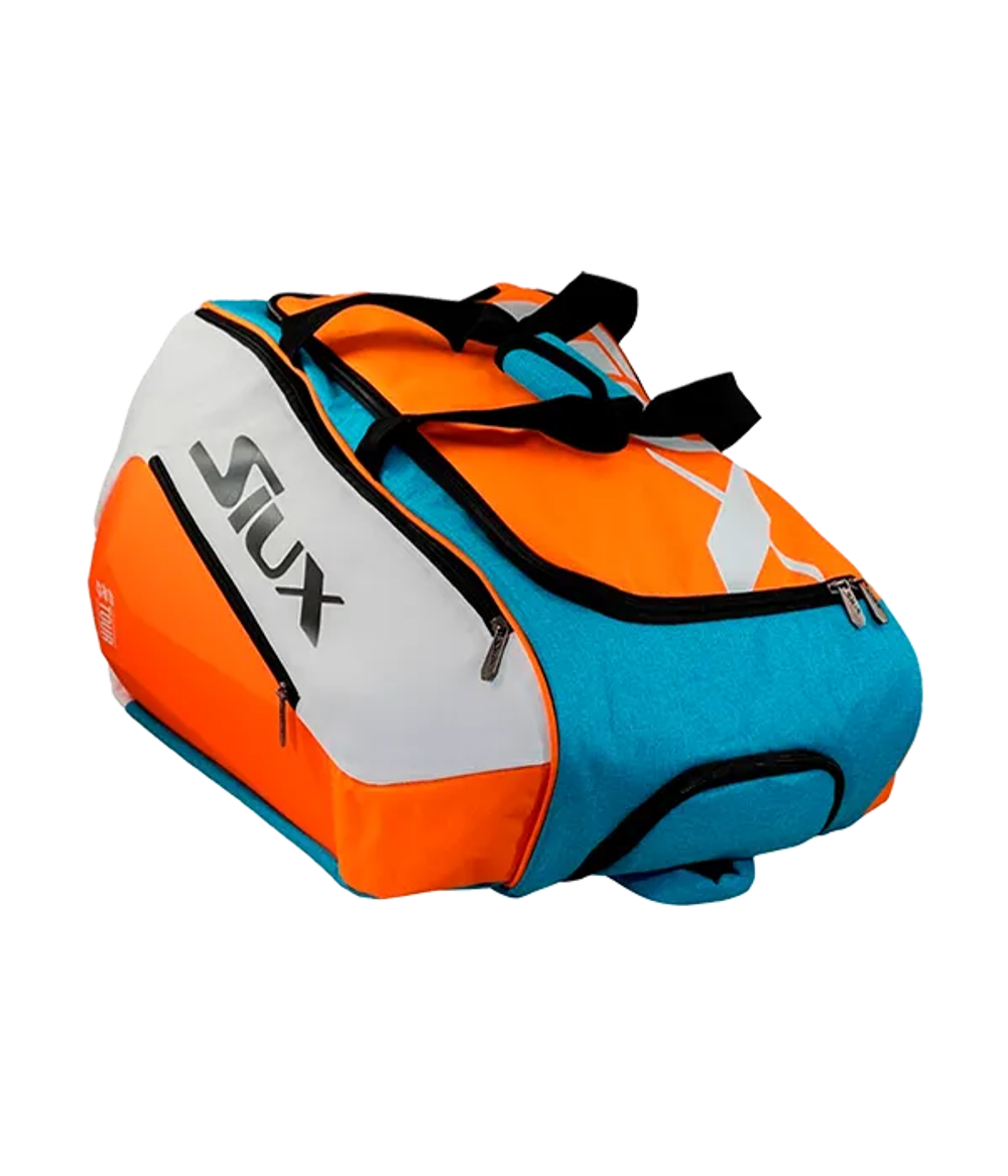 Сумка для падел Siux Pro Tour Blue-Orange 2025, прочная и функциональная