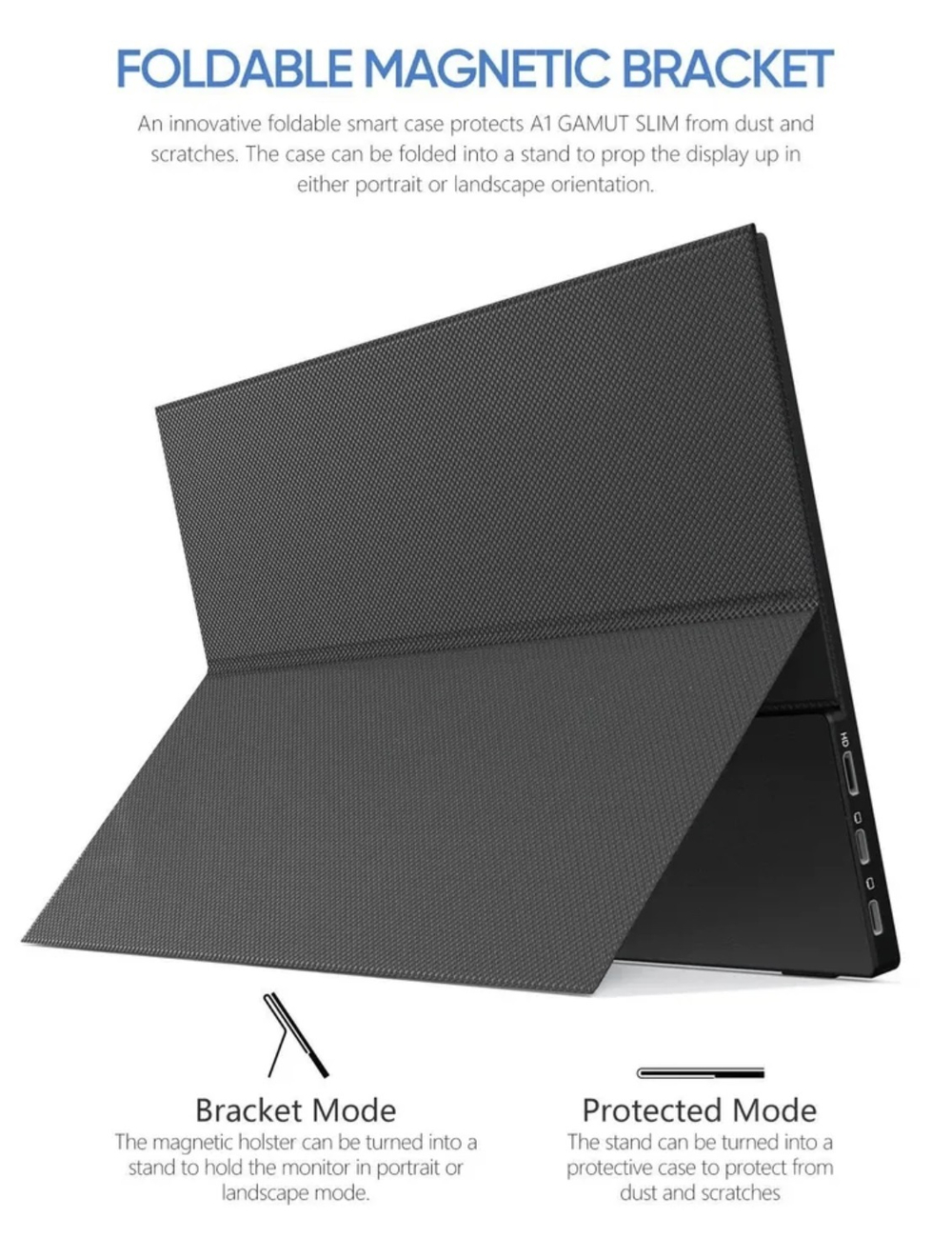 15.6" Портативный монитор Arzopa A1 Gamut FHD IPS 1920x1080, 60 Гц (Без БП)