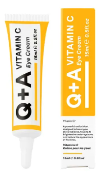 Крем для области вокруг глаз Q+A, VITAMIN C, 15мл
