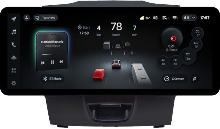 Магнитола для Chevrolet TrailBlazer 2012-2015 - Teyes CC4PRO монитор 12.3" 2K QLED + рамка 9, Android 13, Быстрейшая, Snapdragon 778G, ИИ, CarPlay, DSP, 4G SIM-слот