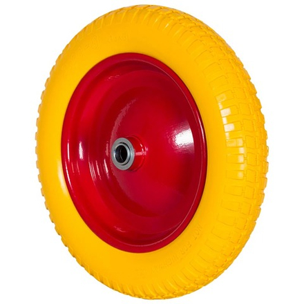 Колесо пенополиуретановое 3.00-8, д.340 мм, ось 20 мм (PU 2401-20)