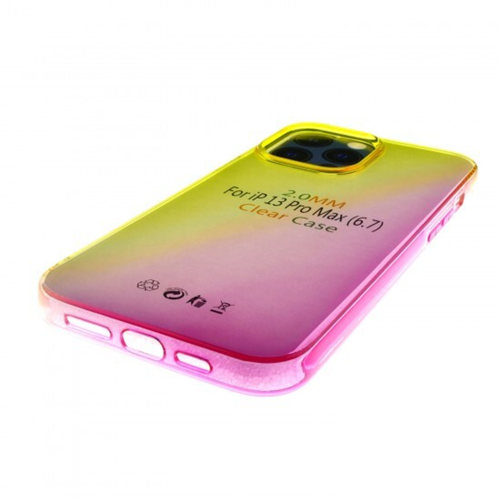 Чехол для iPhone 13 Pro Max Градиент, ТПУ, 012965