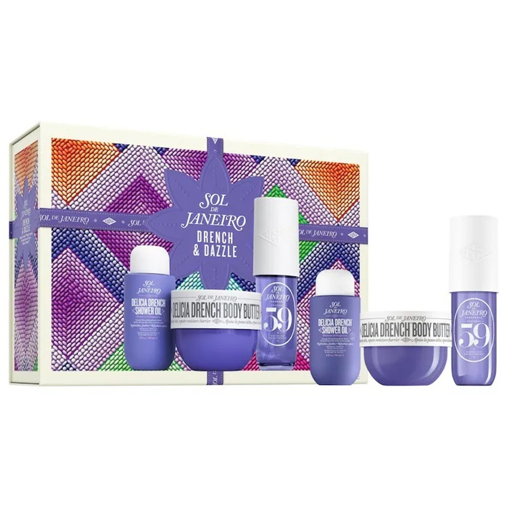 Sol de Janeiro Drench & Dazzle Delícia Drench™ Body Routine Gift Set