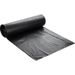 Мешки для мусора MitRa Professional 120 л черные (ПВД 25 мкм, 50 штук)