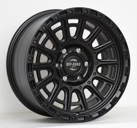 Диск литой черный матовый 6x139,7 8,5xR18 d106,2 ET+20 (продаются по 4 шт.)