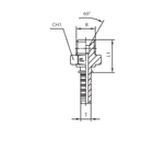 Фитинг DN 25 BSPT 1.1/4